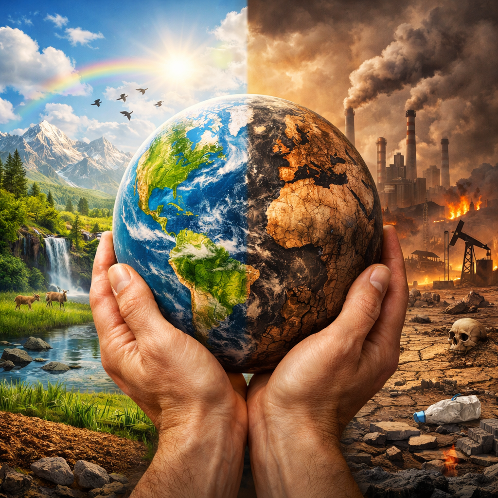 Manusialah yang Membutuhkan Bumi